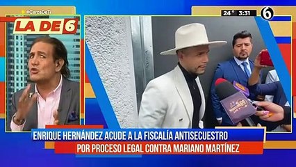 Enrique Hernández inicia proceso legal contra Mariano Martínez