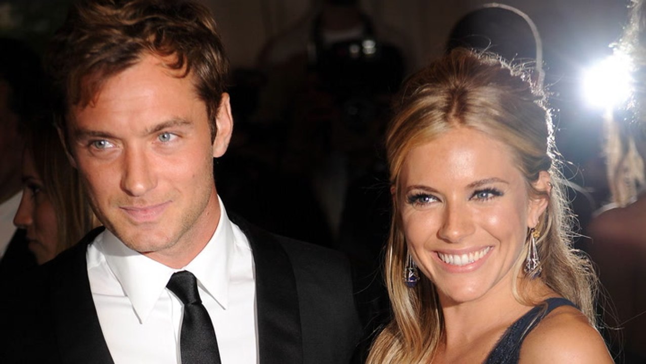 Die filmreife Liebesgeschichte von Sienna Miller und Jude Law - ohne Happy End