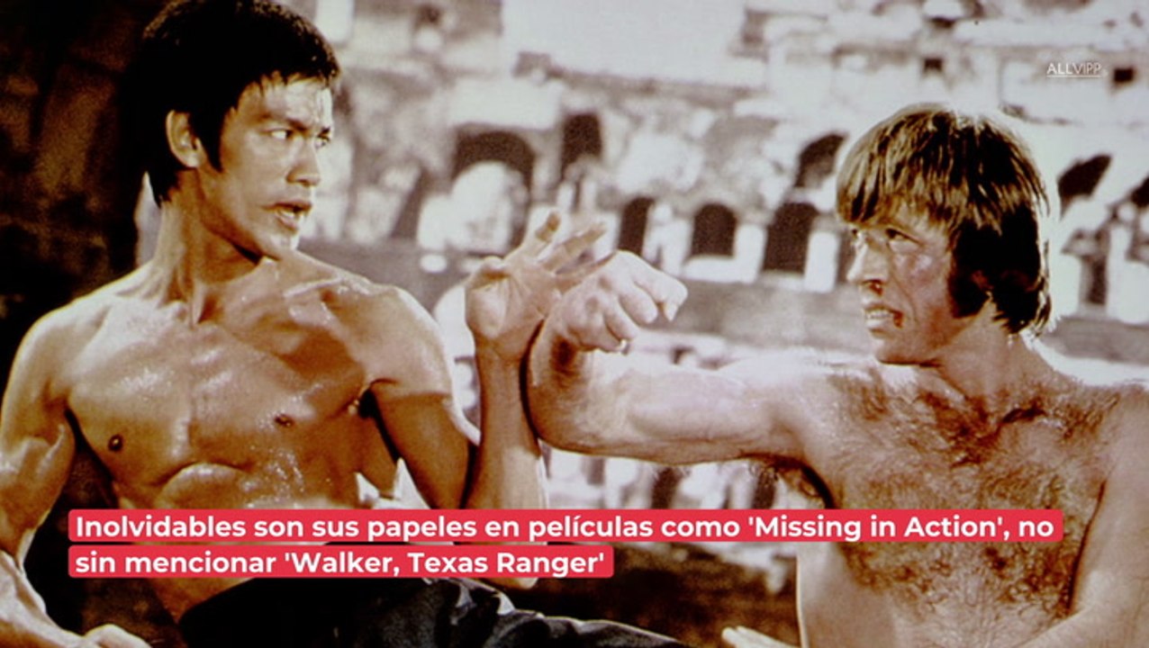 ¿Qué ha sido de Chuck Norris? La estrella de 'Walker, Texas Ranger' hoy