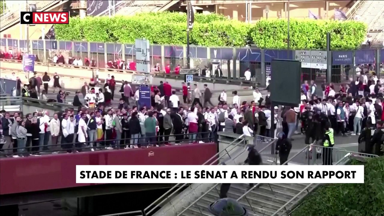 Incidents au Stade de France : le Sénat pointe un «enchaînement de dysfonctionnements»