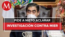 Yo no pedí investigación contra Mier, que Santiago Nieto lo diga: Barbosa
