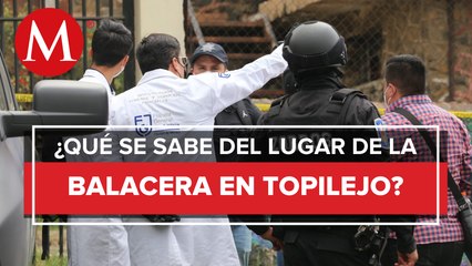 Inicia peritaje en inmueble donde sucedió balacera en Topilejo