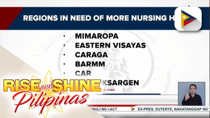Moratorium sa nursing programs, inalis na ng CHED