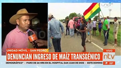 Agricultores del Norte Integrado denuncian ingreso de transgénicos