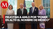 Gobernadores de Morena felicitan a AMLO tras gira de trabajo en Estados Unidos