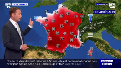 Jusqu'à 39°C attendus cet après-midi à Bordeaux