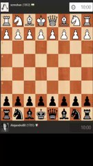 Winning in 9 moves with the Mexican Defense. Chess