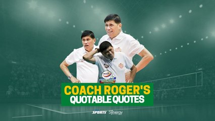 Coach Roger Gorayeb's Quotable Quotes | NCAA Season 97 Women's Volleyball