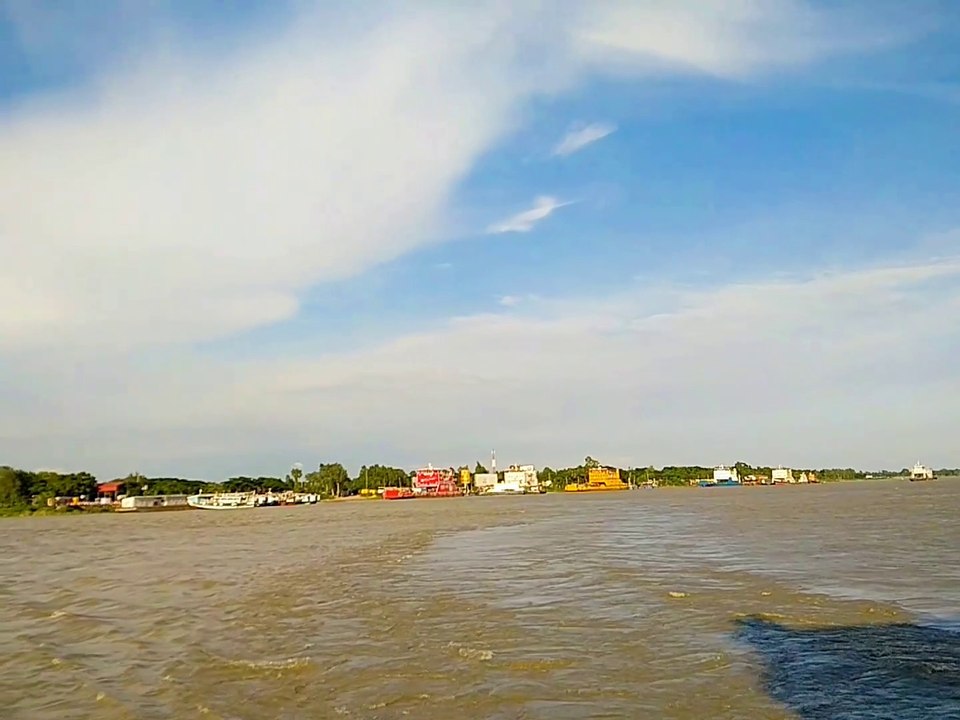 Paturia Daulatdia Ferry Ghat in Bangladesh || Biggest ferry ghat || Ferry Port Services