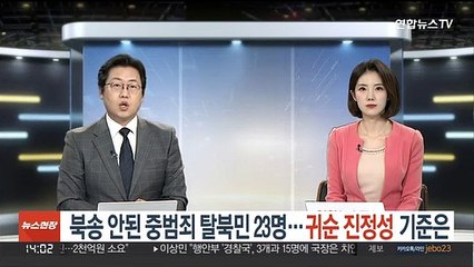 북송 안된 중범죄 탈북민 23명…'귀순 진정성' 판정 기준은