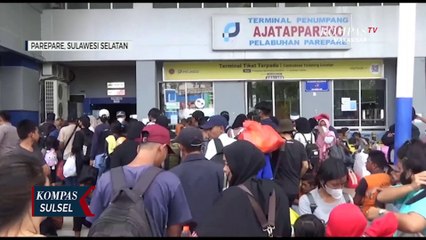 Ribuan Penumpang Kembali Memadati Pelabuhan Nusantara