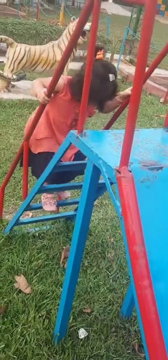 Shruti is enjoying