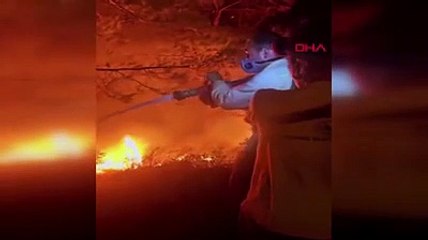 Datça'daki yangında ikinci gün: Çıkış nedeni belli oldu