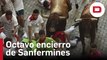 Así ha sido el octavo y último encierro de San Fermín con toros de Miura que deja seis heridos