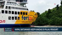 Kapal Batumandi ASDP Kandas di Pulau Penjurit