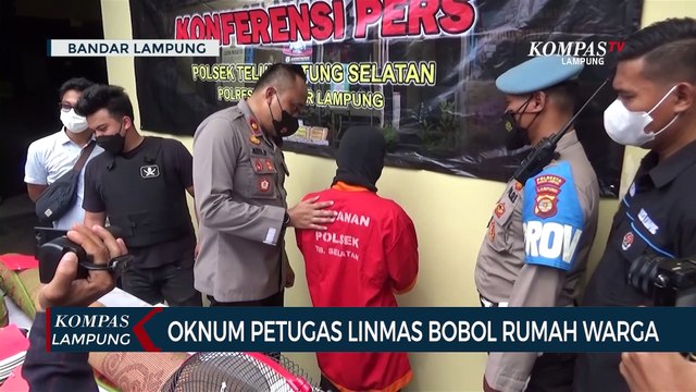 Oknum Petugas Linmas Bobol Rumah Warga