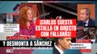 Carlos Cuesta desmonta EN DIRECTO las mentiras de Pedro Sánchez y estalla con Cristina Fallarás