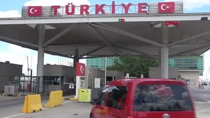 EDİRNE'DEN 578 BİN GURBETÇİ ÜLKEYE GİRİŞ YAPTI