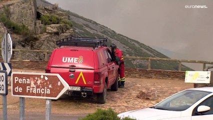 Download Video: L'europa del sud in fiamme: divampano gli incendi in Spagna, Portogallo, Francia e Croazia