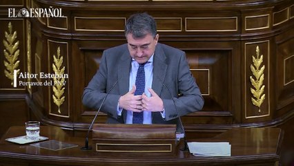 Declaración de Aitor Esteban