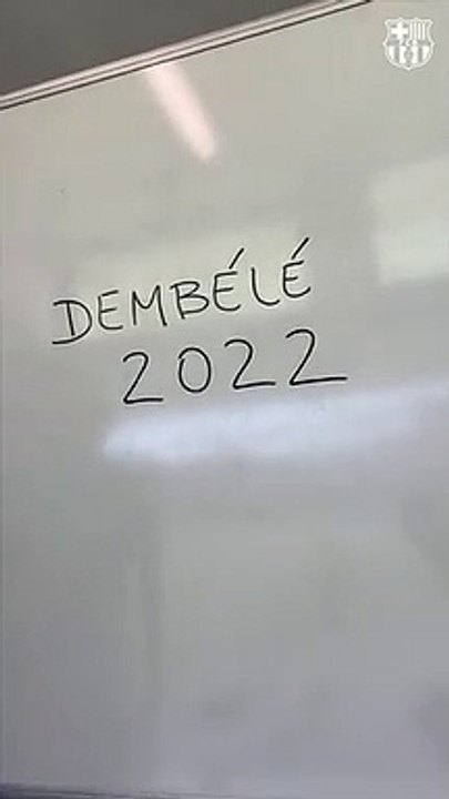 Ousmane Dembelé renueva con el FC Barcelona hasta 2024 / FCB