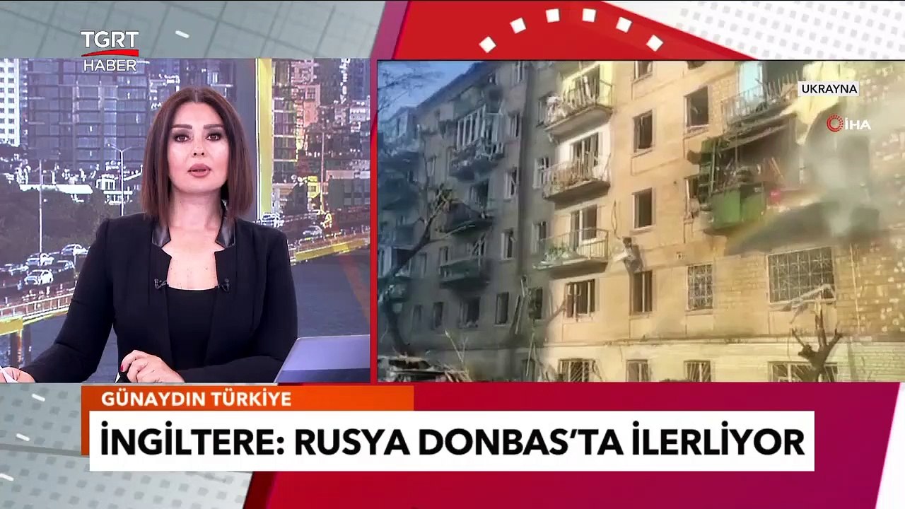 İngiltere Savunma Bakanlığı Duyurdu: Rusya Donbas’ta İlerliyor - TGRT Haber