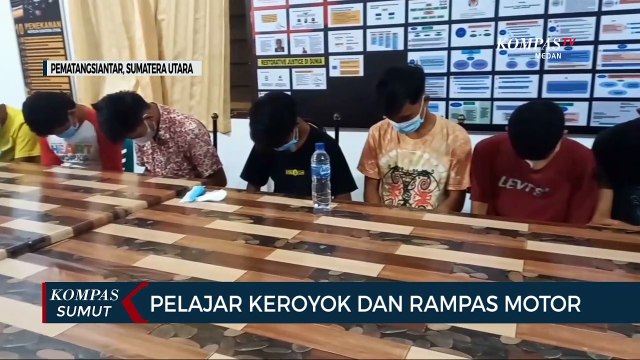 Pelajar di Pematangsiantar Keroyok Pengendara dan Rampas Sepeda Motor