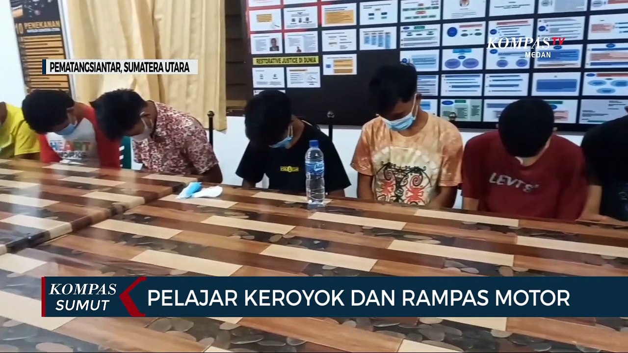 Pelajar di Pematangsiantar Keroyok Pengendara dan Rampas Sepeda Motor