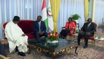 Le Chef de l’Etat a eu un entretien avec l’ancien Président du Bénin, Yayi Boni