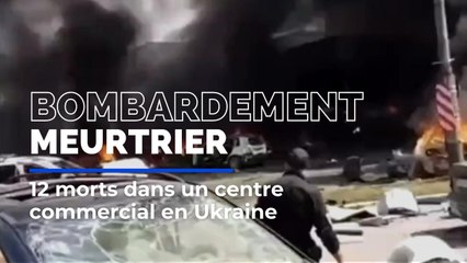 Au moins 12 morts dans des frappes russes sur une ville du centre de l'Ukraine