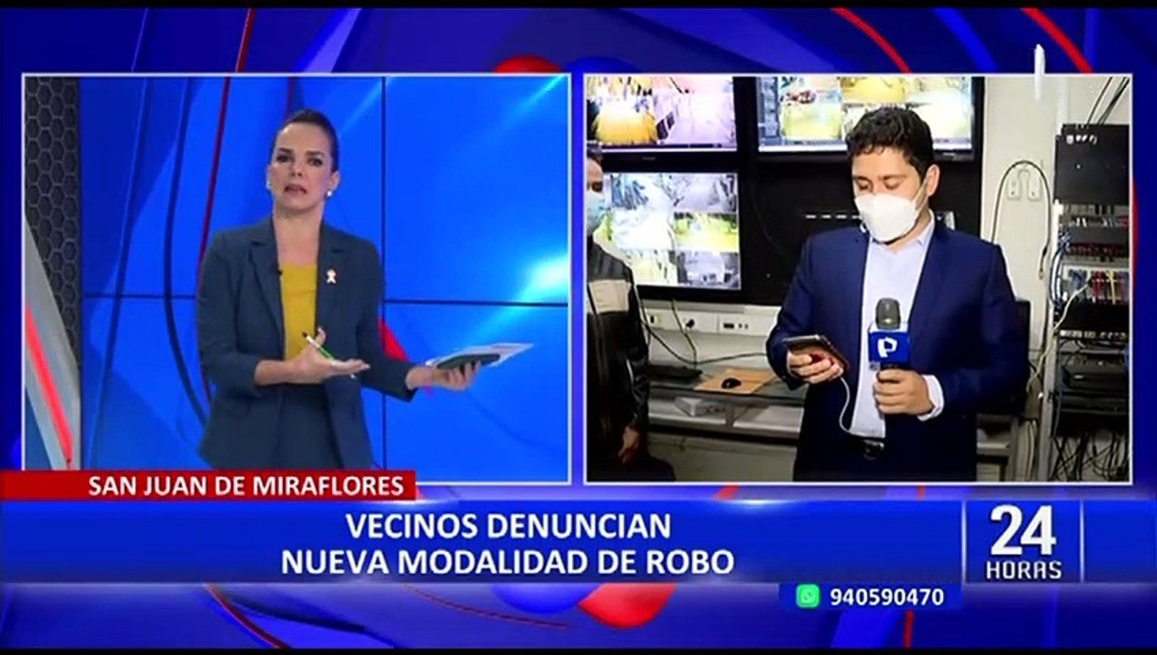 SJM: vecinos instalan central de seguridad con 900 cámaras para combatir la delincuencia