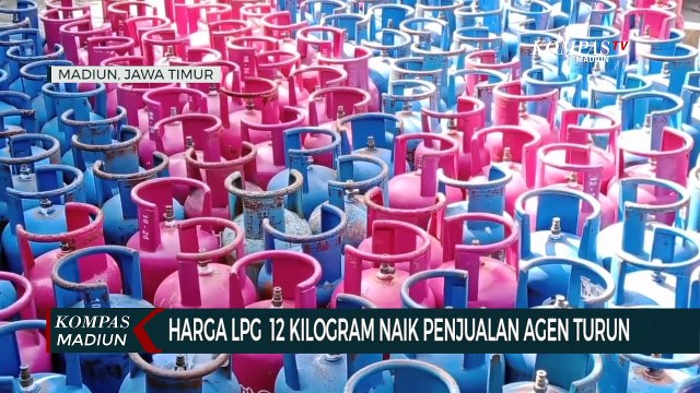 Harga LPG 12 Kilogram Naik Penjualan Agen Turun