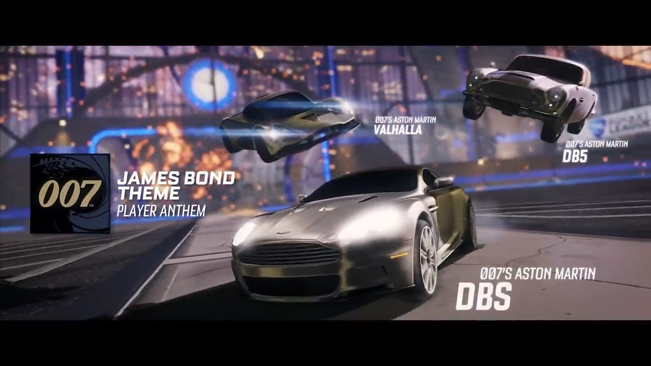 Colaboración de James Bond en Rocket League