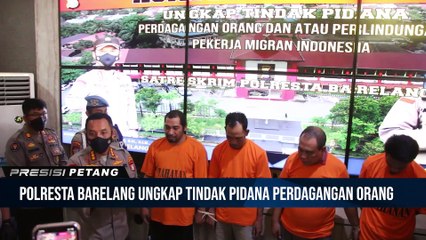 Kapolresta Barelang Gelar Konpers Pengungkapan Tindak Pidana Perdagangan Orang