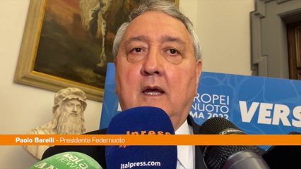 Europei nuoto a Roma, Barelli "Sarà grande edizione"