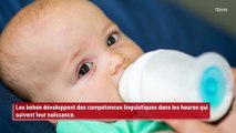 Les bébés développent des compétences linguistiques dans les heures qui suivent la naissance !