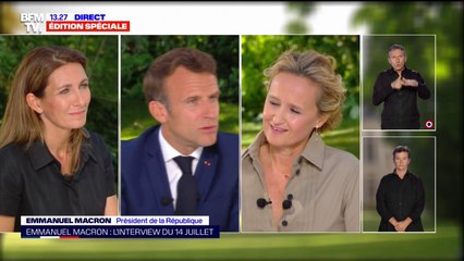 Emmanuel Macron: " On veut stopper la guerre sans faire la guerre"