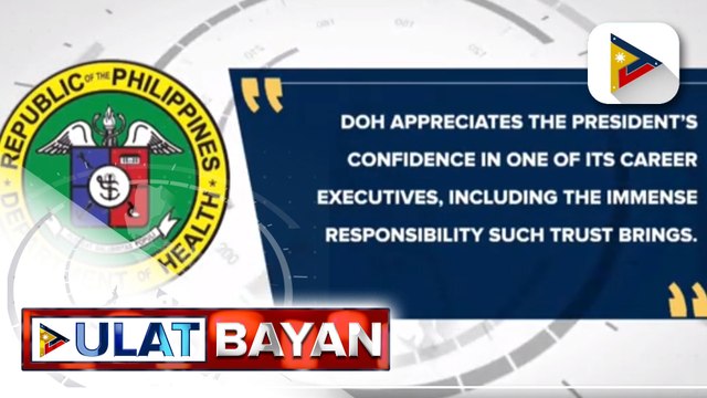 USec. Vergeire, itinalaga ni PBBM na OIC ng DOH