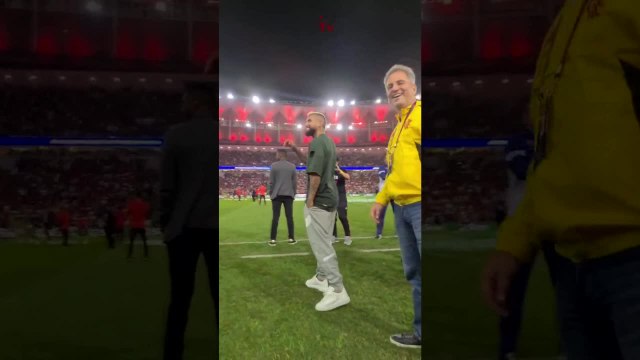 El recibimiento a Arturo Vidal en Maracaná