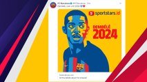 Akhirnya Ousmane Dembele Resmi Perpanjang Kontrak di Barcelona Sampai 2024