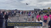 St Andrews expecting record-breaking crowds for 150th Open