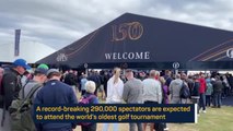 St Andrews expecting record-breaking crowds for 150th Open
