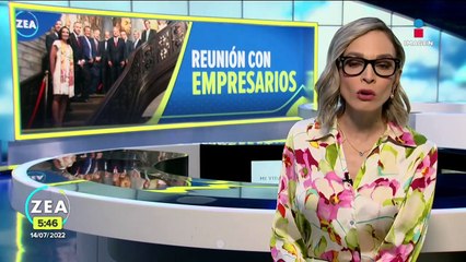 López Obrador se reúne con empresarios de México y Estados Unidos