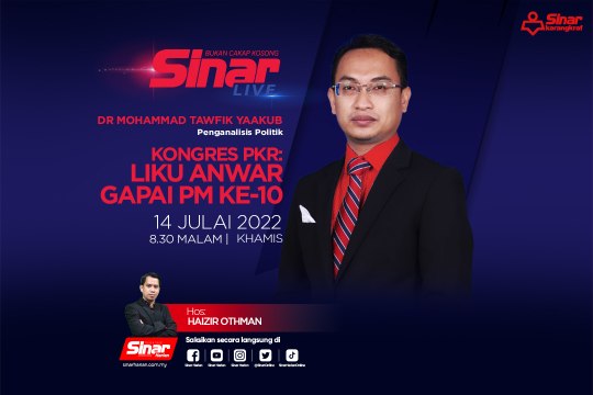 [LIVE] Kongres PKR: Liku Anwar gapai PM ke-10