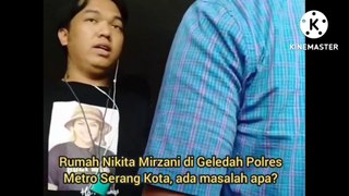 Suasana penggeledahan rumah Nikita Mirzani