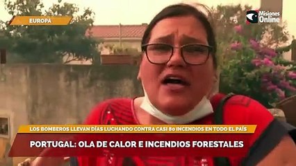 Portugal: ola de calor e incendios forestales