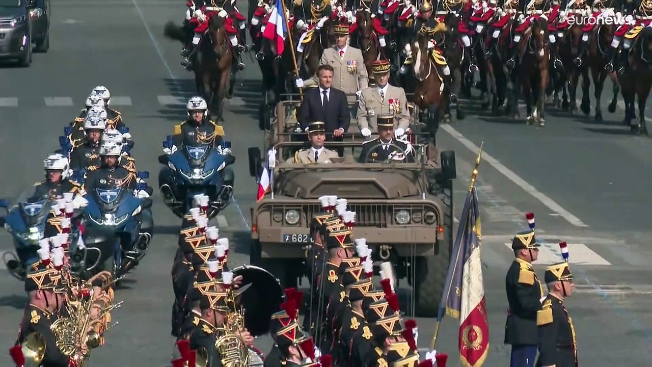 Frankreich: Militärschau am Nationalfeiertag mit osteuropäischem Einschlag