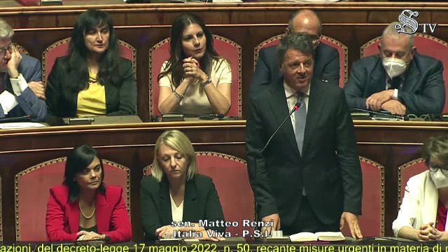 Dl Aiuti, Renzi: M5s come i giacobini , e a Draghi: Nulla giustifica lo stop del Governo