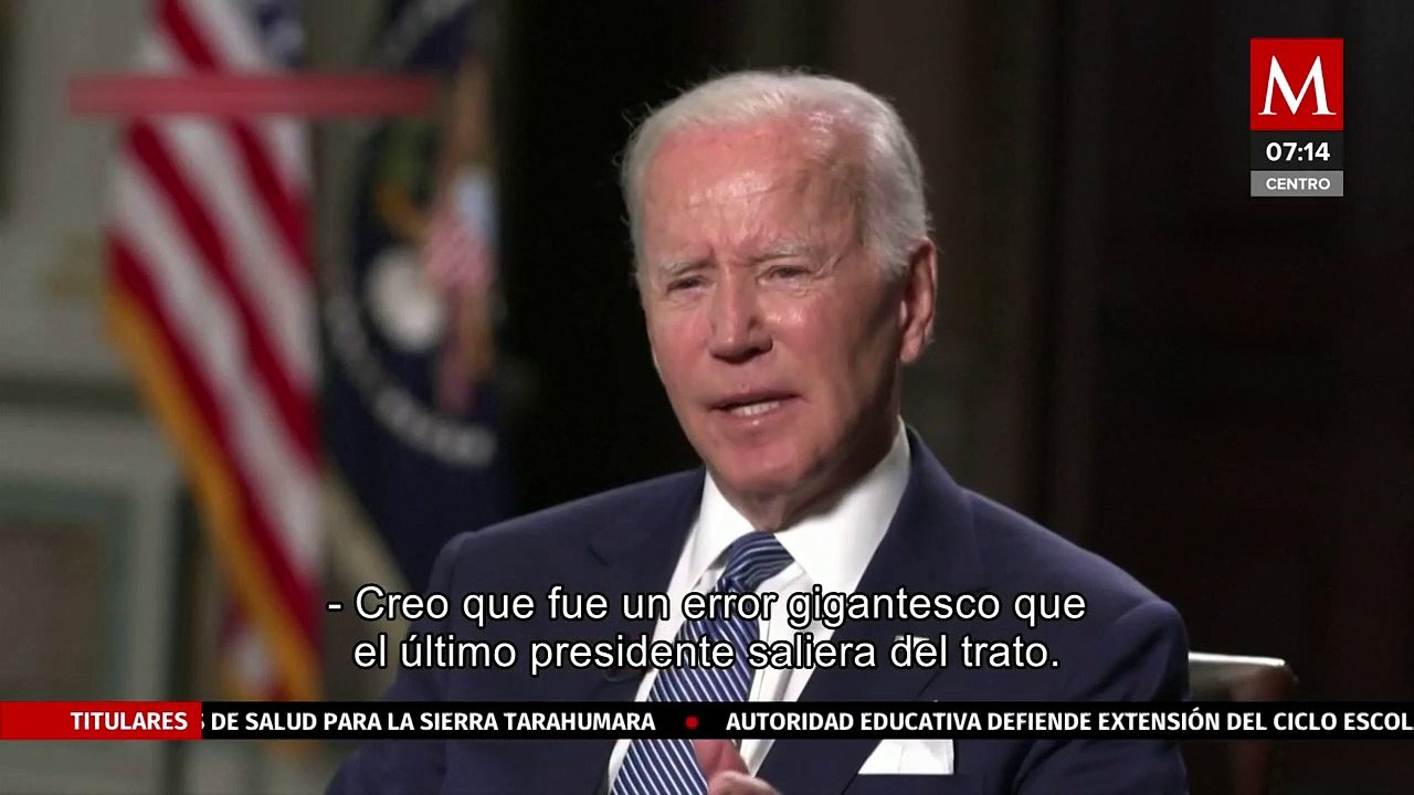 Biden dice que usaría la fuerza como 'último recurso' para evitar que Irán tenga armas nucleares