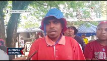 Demo Penolakan Pembentukan DOB Papua Barat Daya